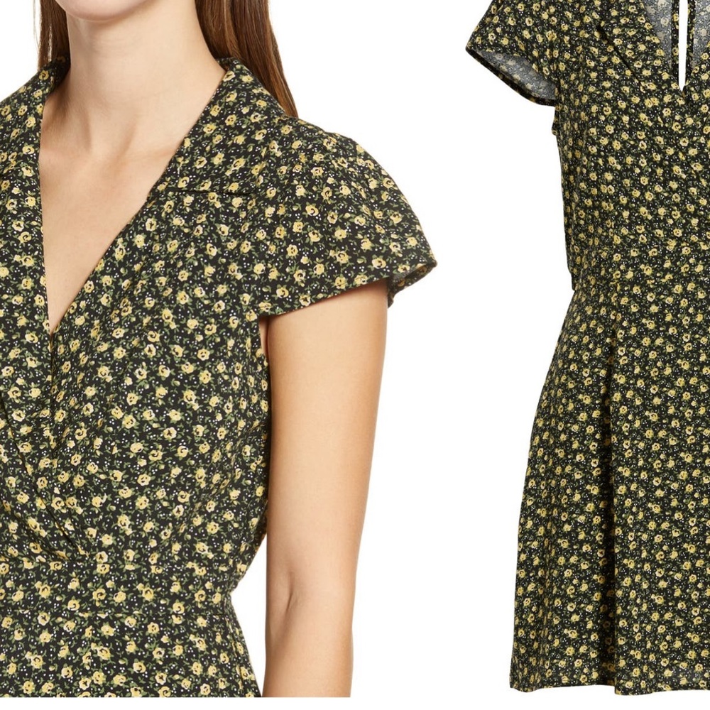 EUC ROW A Floral Dress from Nordstrom